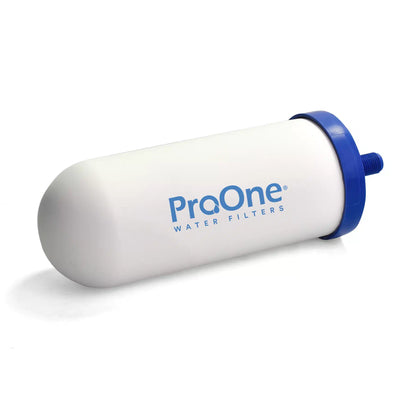 ProOne water filter on a white background
