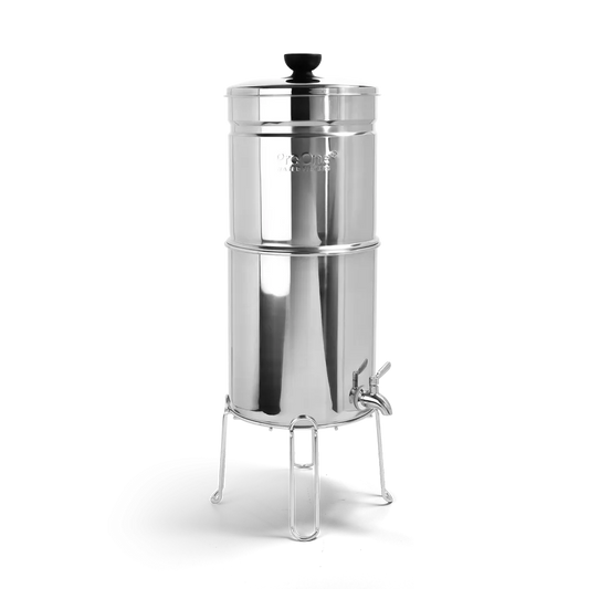 Polished Big+ with Stand | Countertop water filter
